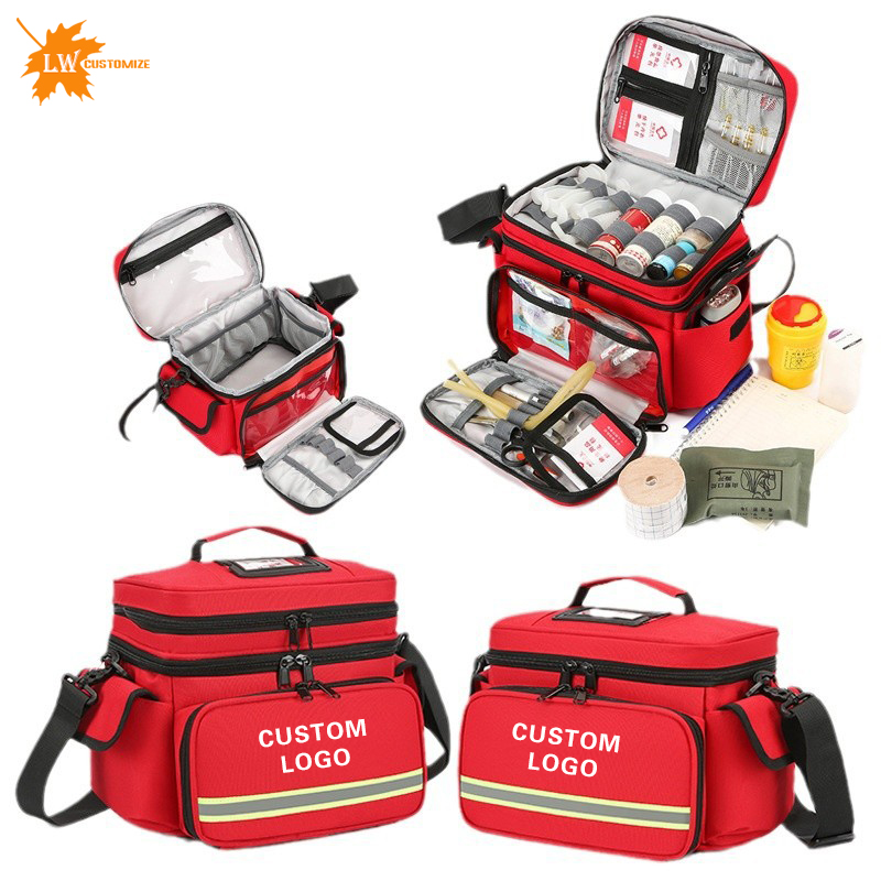 First Aid Kit - Erste-Hilfe-Set mit Logo, Wasserdichtes Tragbares Notfallset,
