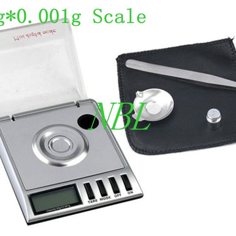 Xlab Medical - 0,001g 20g Digitale Milligramm Gramm Skala