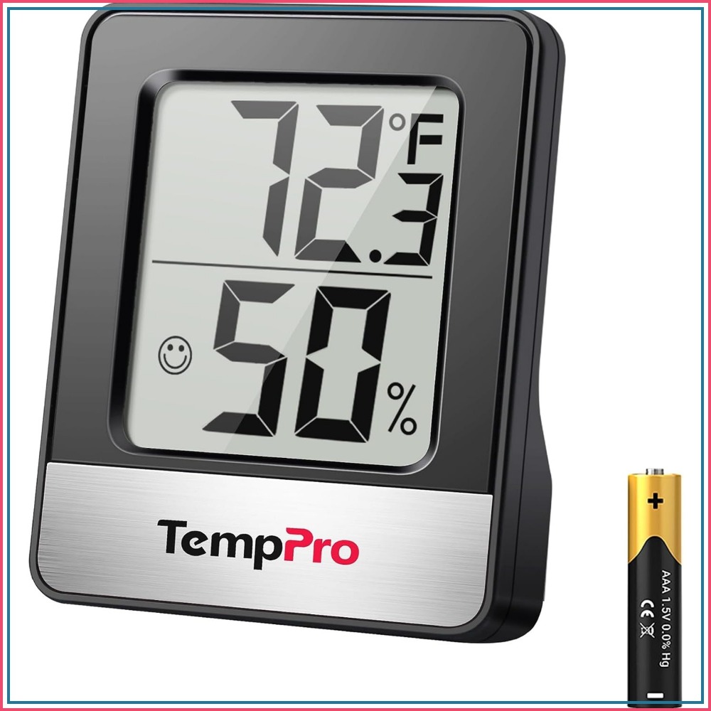 Thermometer Digital - Digitales Hygrometer Innen-Thermometer Feuchtigkeitsmesser Raumthermometer mit