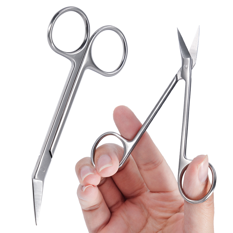 Medical Scissors - 1pc Dental Micro Schere Gebogenen Kopf