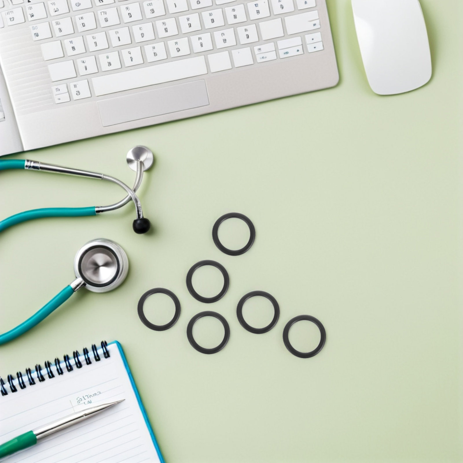 10 Stück Stethoskop-Membran-Kü – Stethoscope Bewertung und Preis
