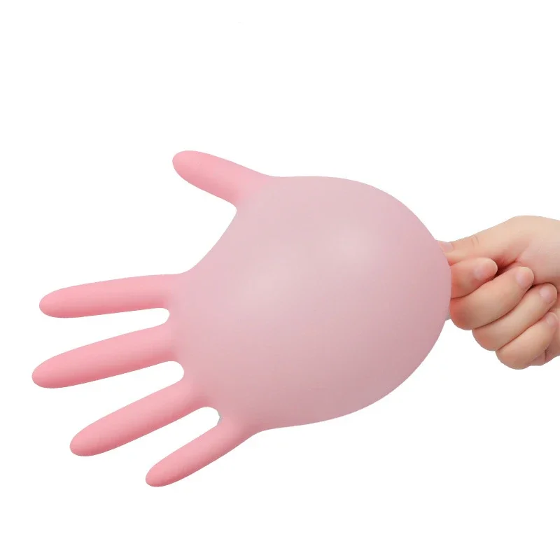 20/50/100PCS rosa Nitrilhandsc – Medical Gloves Bewertung und Preis