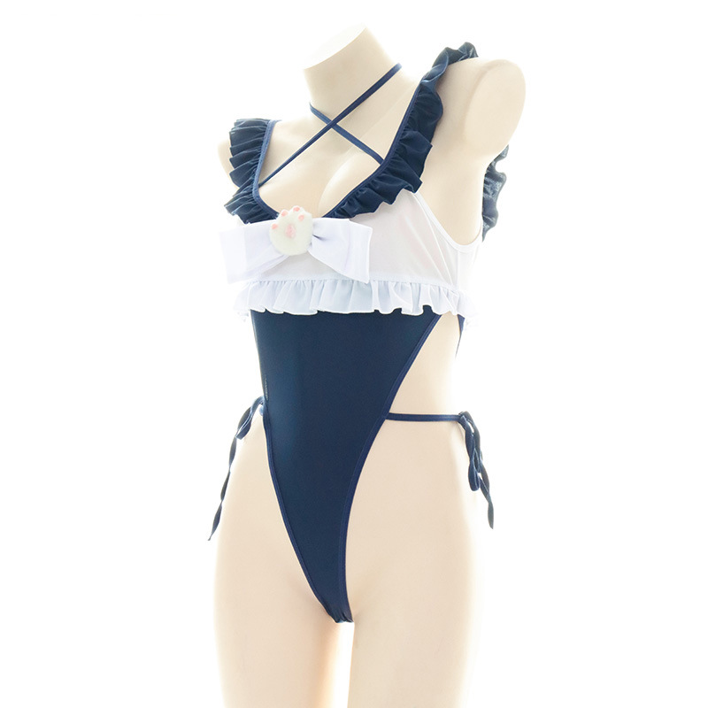 Niedlicher einteiliger Badeanz – Bandage Bewertung und Preis