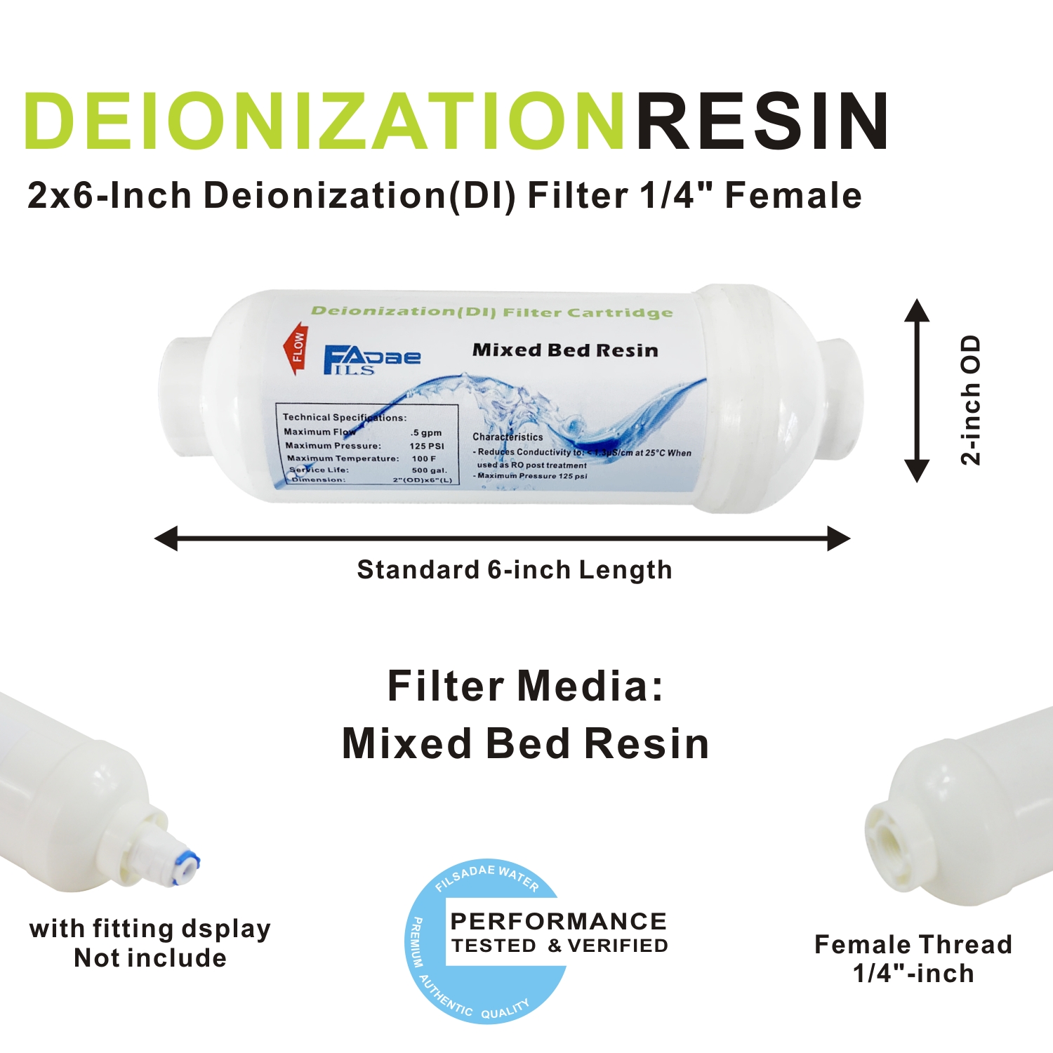 4er-Pack Inline-DI-Harzfilterk – Xlab Medical Bewertung und Preis