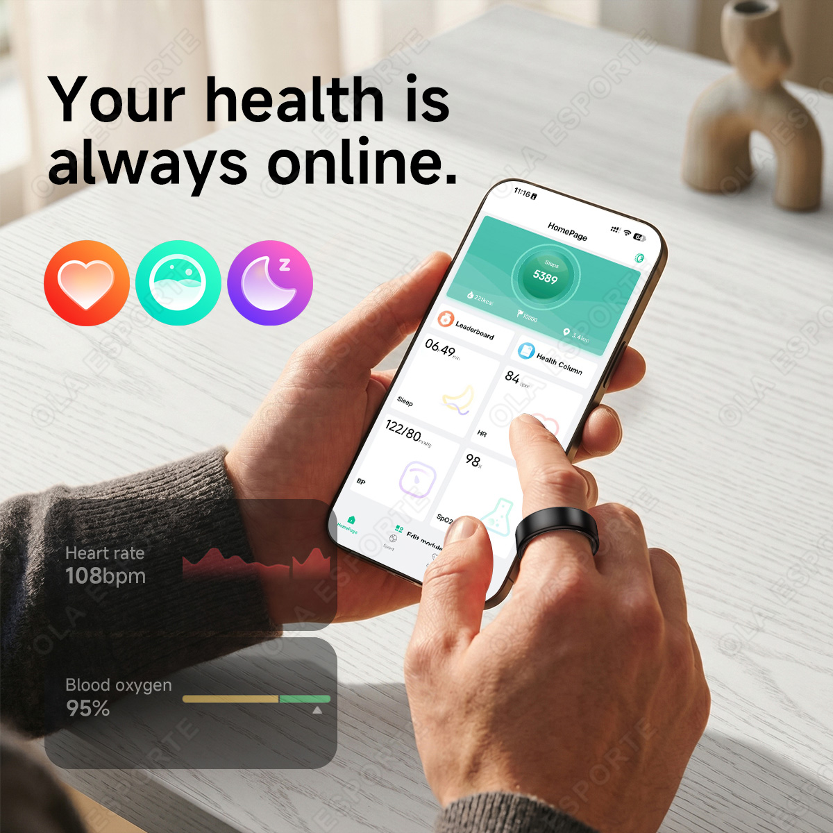 Intelligenter Ring zur Überwac – Blood Pressure Monitor Bewertung und Preis