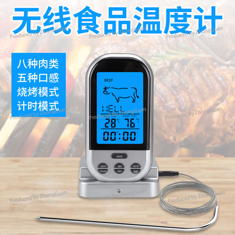 Kabelloses BBQ-Thermometer mit – Thermometer Digital Bewertung und Preis
