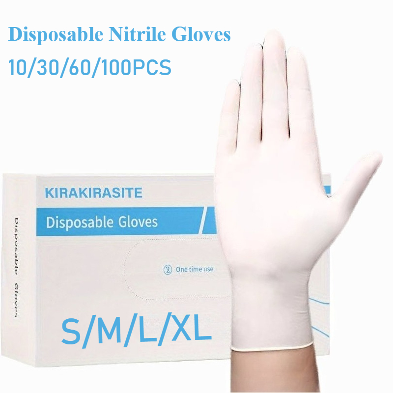 Weiße Nitril-Einweghandschuhe, – Medical Gloves Bewertung und Preis