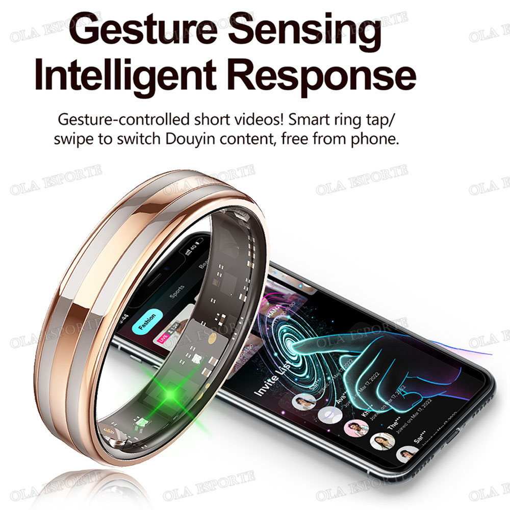 Gestenerkennung Smart Ring Ges – Blood Pressure Monitor Bewertung und Preis